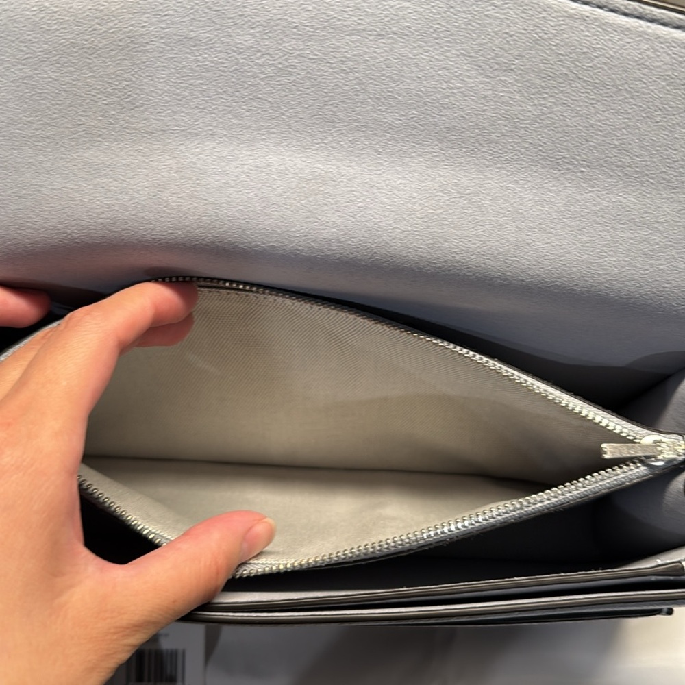 Coach Tabby Shoulder Bag 26 Gray Blue - Picture 14 of 16